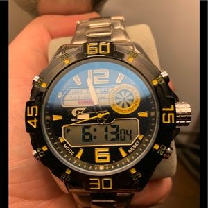 Croton CX2 Men's Ana-Digi Chronograph Watch